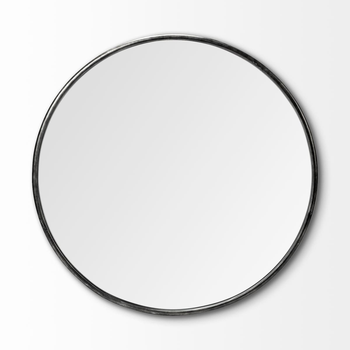 Piper Wall Mirror Black Metal | 47’’ - wall-mirrors-grouped