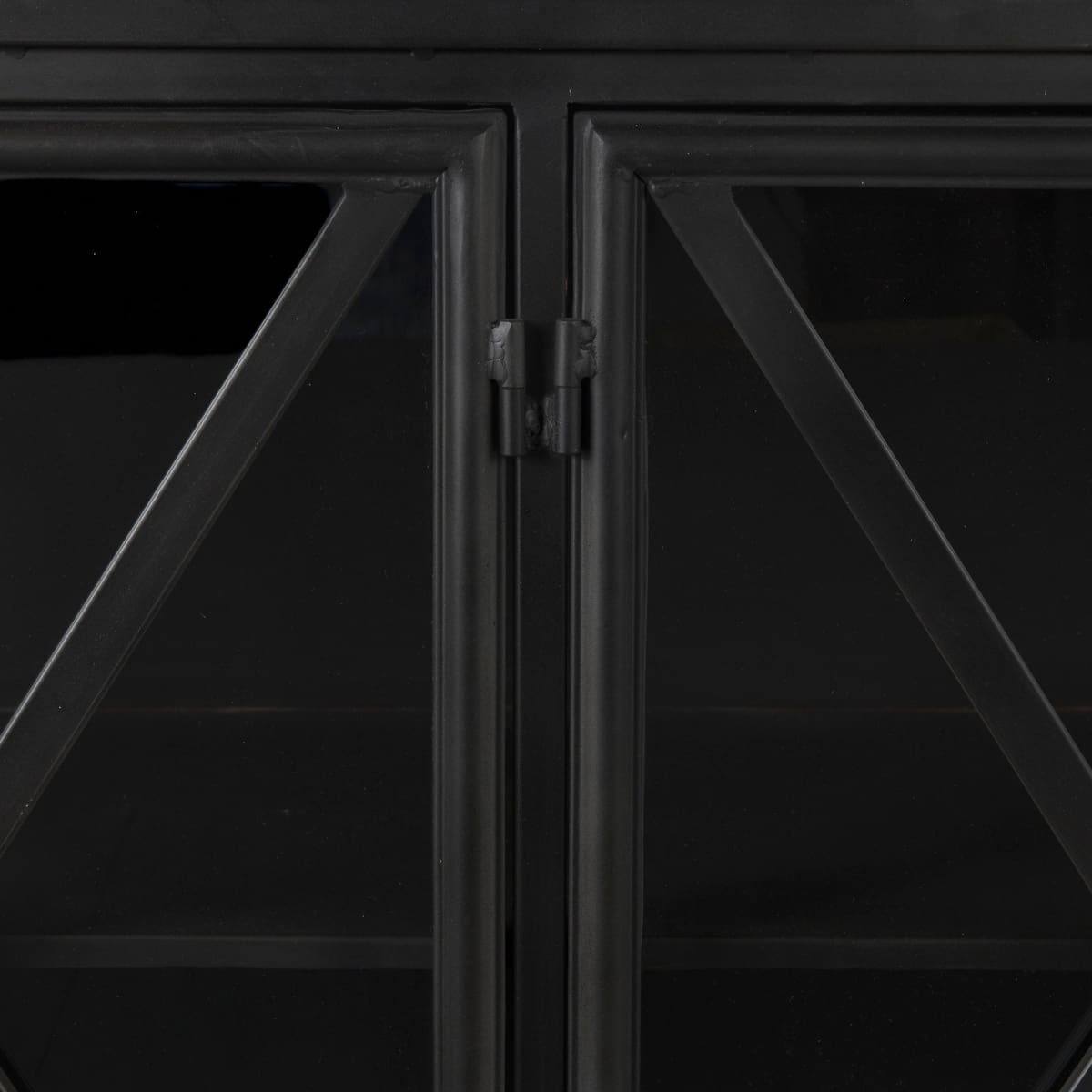 Poppy Sideboard Black Metal - sideboards-and-buffets