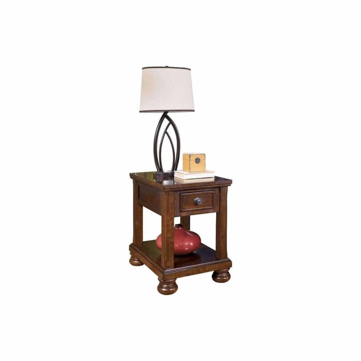 Porter Chair Side End Table - END TABLE/SIDE TABLE
