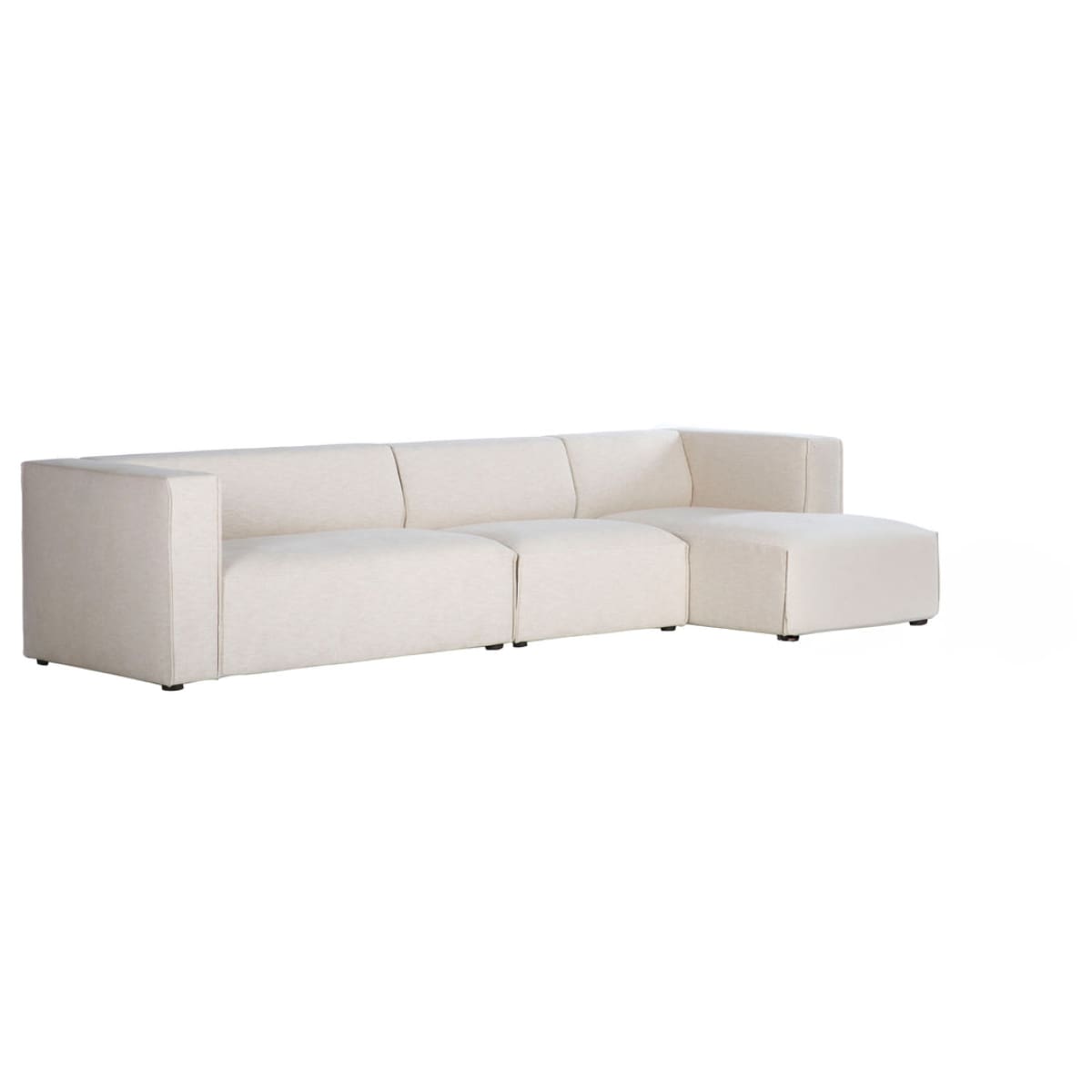 Premium Left Modular Sectional W/ Ottoman - lh-import-sectionals