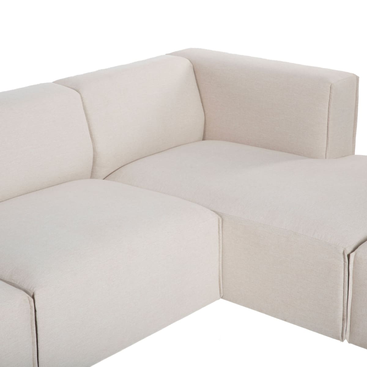 Premium Left Modular Sectional W/ Ottoman - lh-import-sectionals