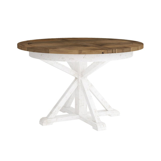 Provence Round Extension Table (47/63) - lh-import-dining-tables