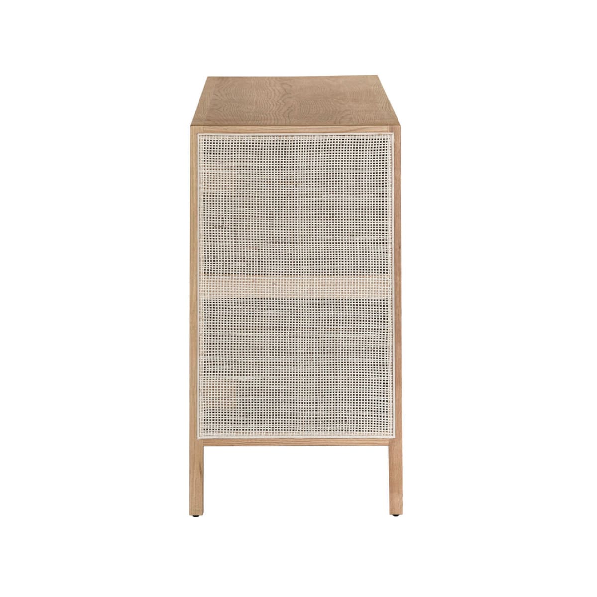 Rattan 3 Door Sideboard - Natural - lh-import-sideboards-cabinets