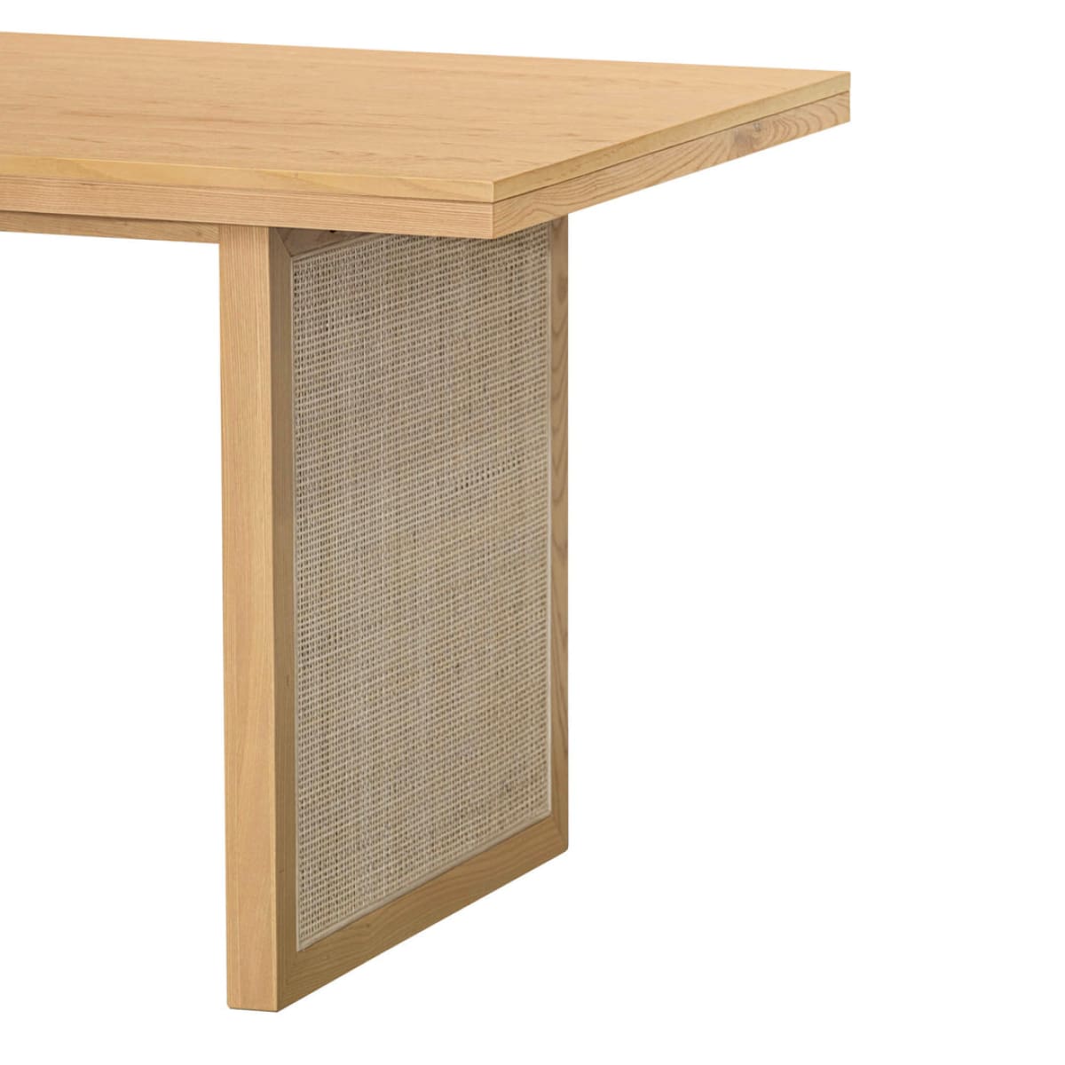 Rattan Dining Table - Natural - lh-import-dining-tables