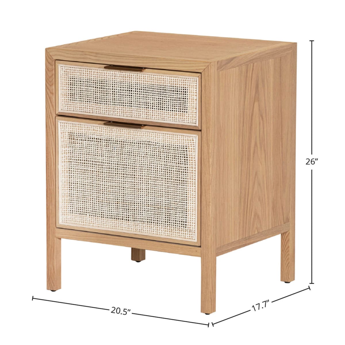 Rattan Filing Cabinet - Natural - lh-import-sideboards-cabinets