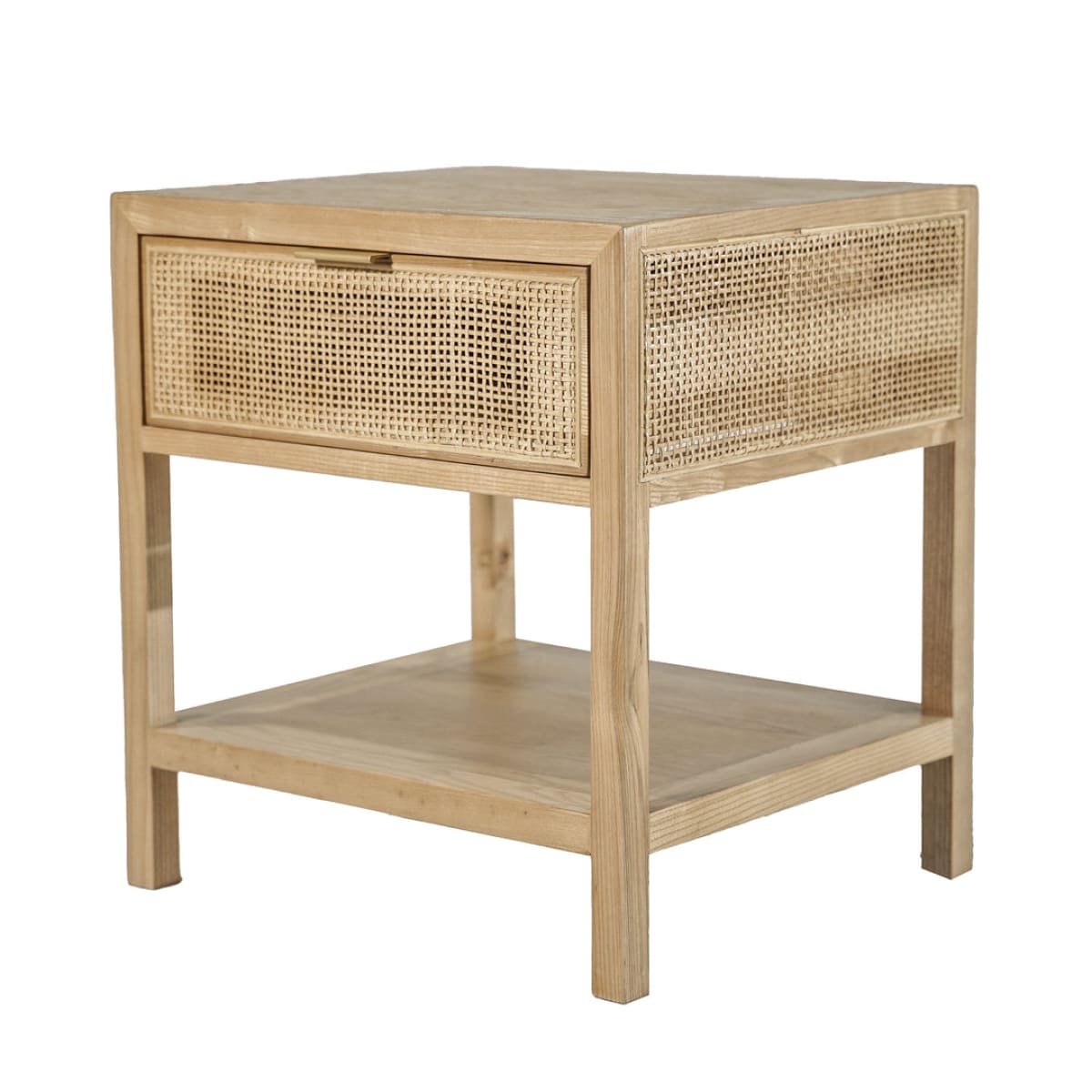 Rattan Side Table - Natural - lh-import-side-tables