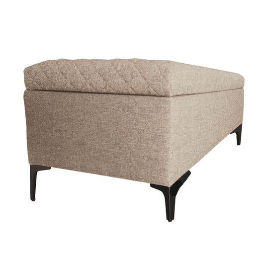 Reece Storage Bench - Tan - lh-import-dining-benches