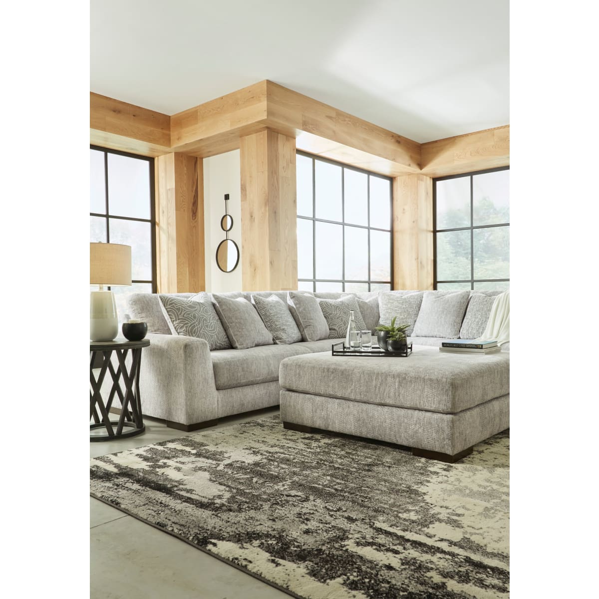 Regent Park Sectional - 132 W x 132 D x 39 H - Sectional