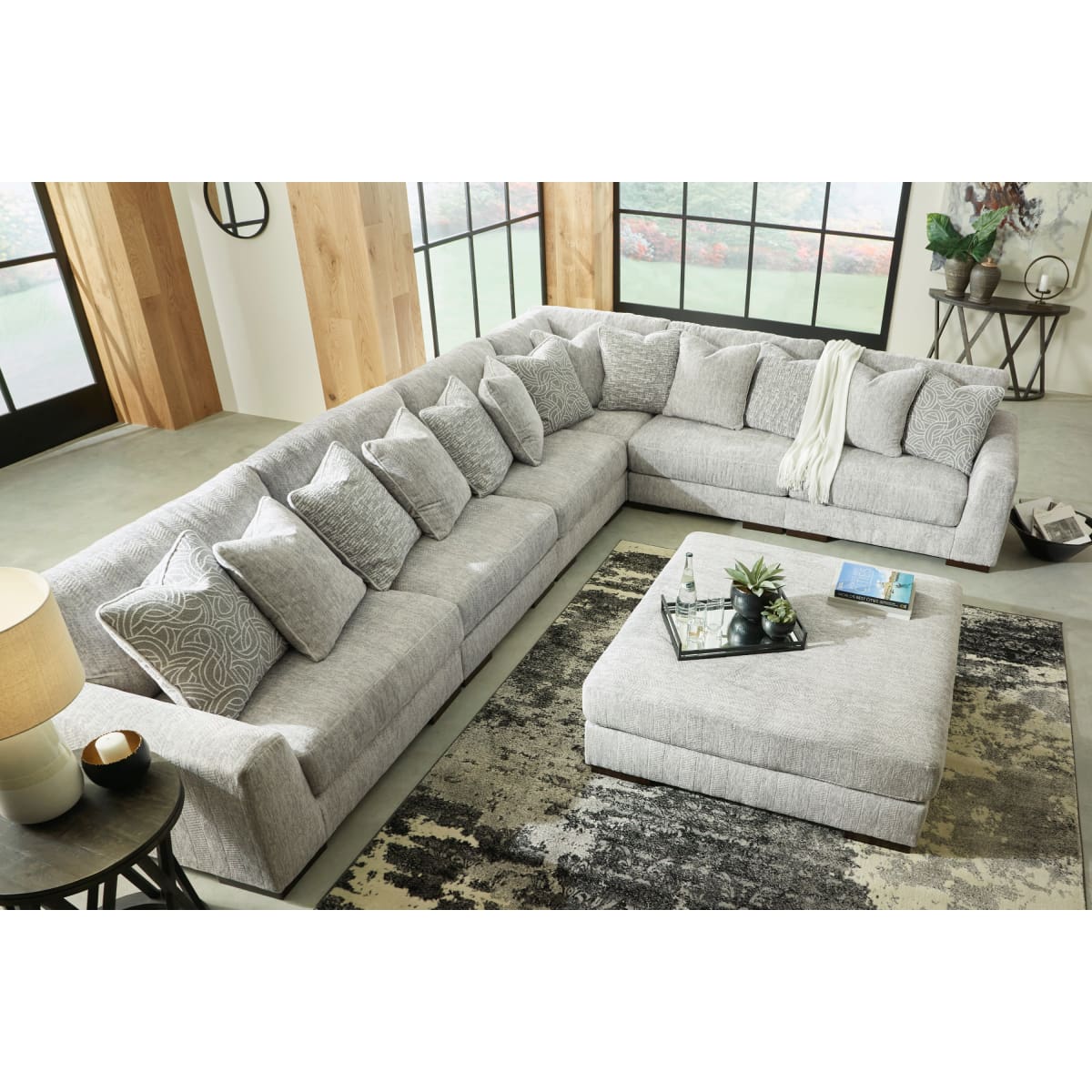 Regent Park Sectional - 132 W x 132 D x 39 H - Sectional