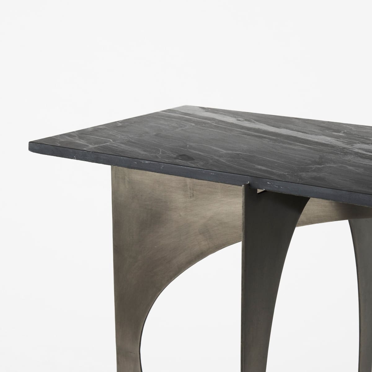 Reinhold Console Table Black Marble | Metal - console-tables