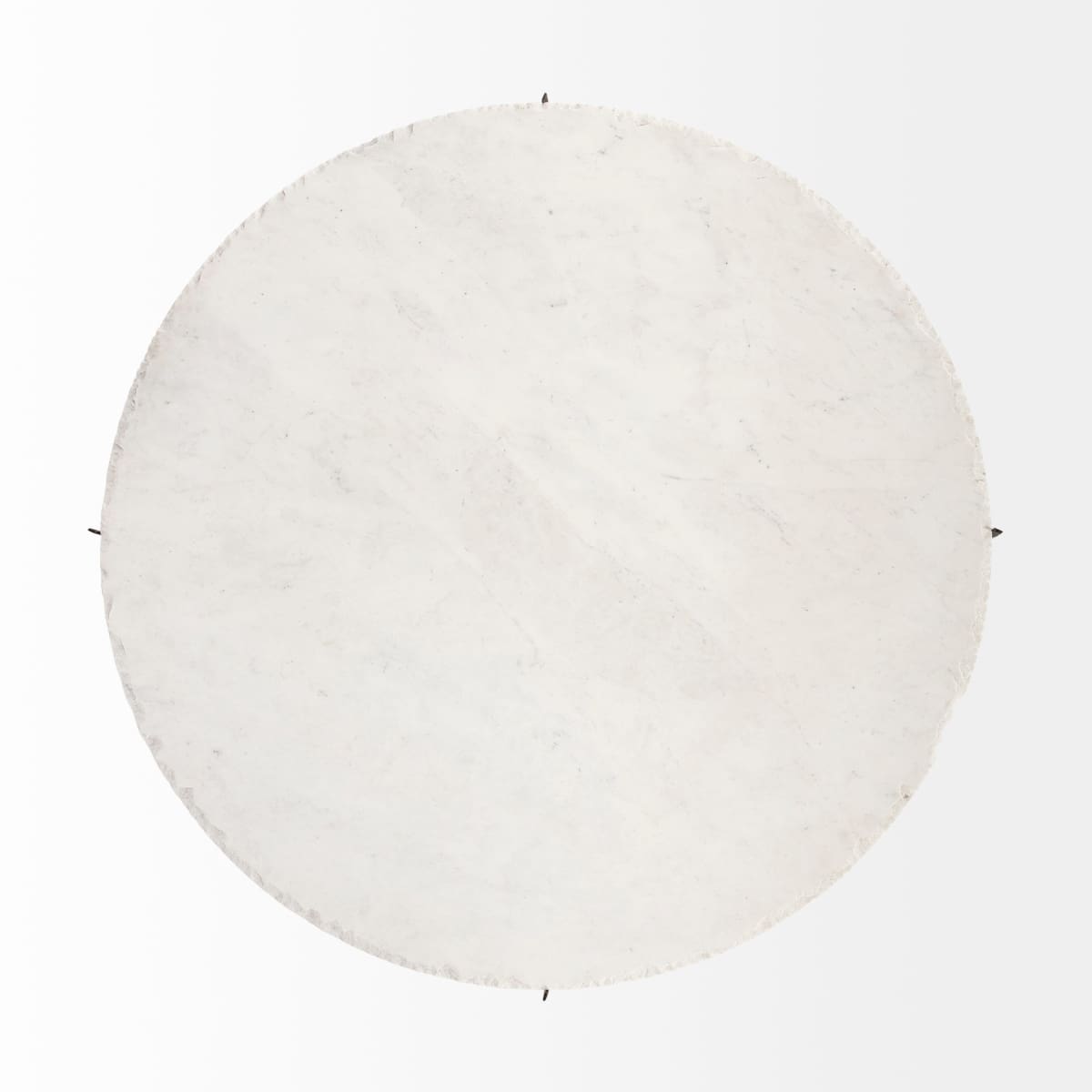 Reinhold Round Coffee Table White Marble | Gold Metal | Round - coffee-tables