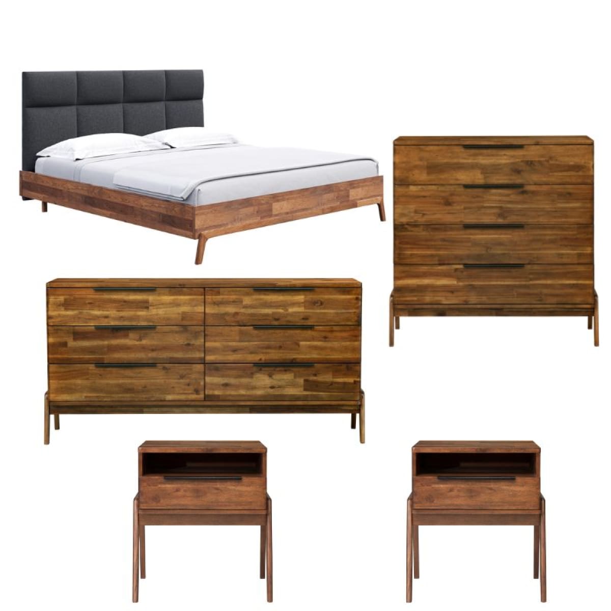 Remix Queen Bedroom Set - lh-import-beds