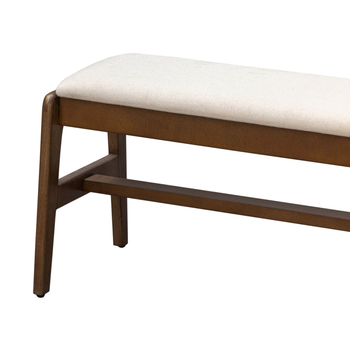 Remix Upholstered Bench - Cream - lh-import-dining-benches