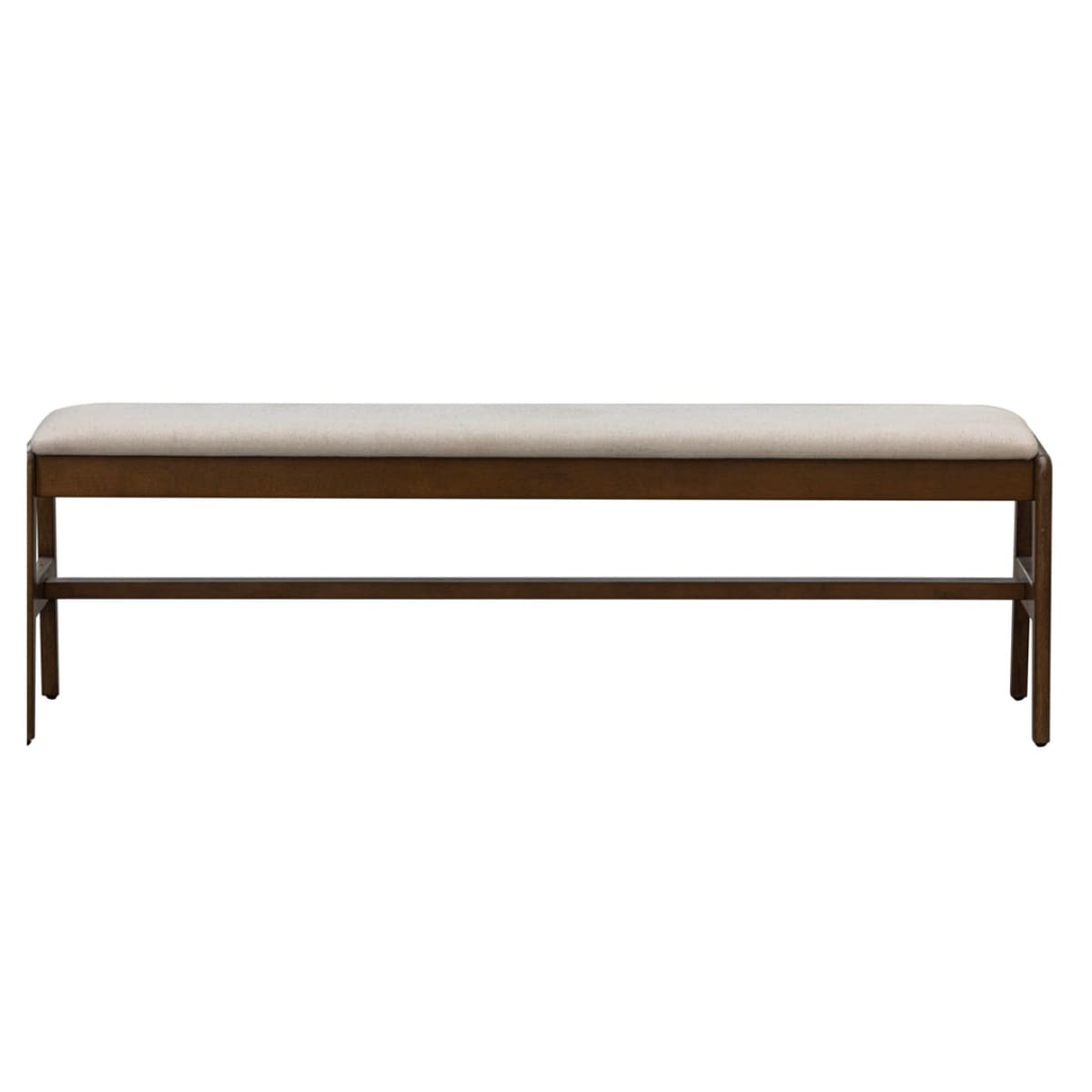 Remix Upholstered Bench - Cream - lh-import-dining-benches