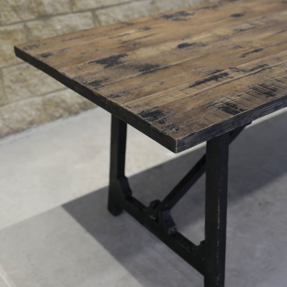 Renaissance Dining Table - Black Antique - lh-import-dining-tables