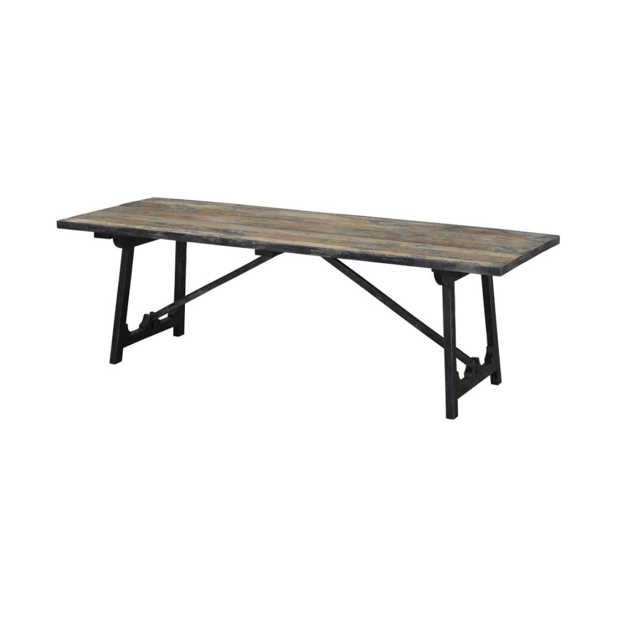 Renaissance Dining Table - Black Antique - lh-import-dining-tables