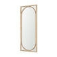 Reon Wall Mirror Light Brown | White Wash - wall-mirrors-grouped