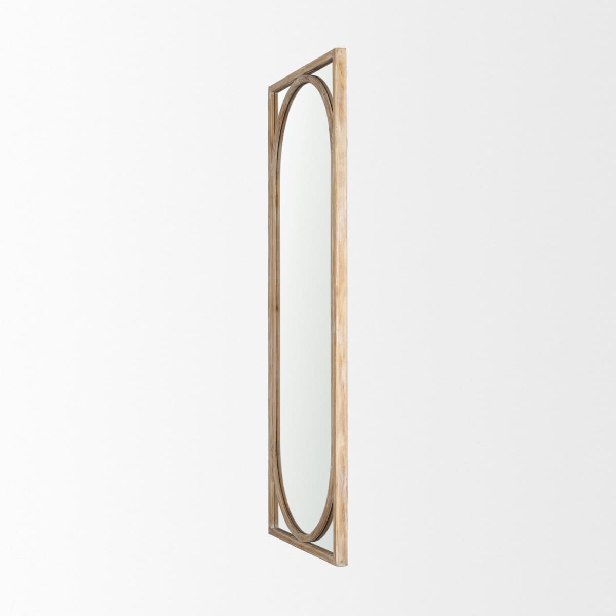 Reon Wall Mirror Light Brown | White Wash - wall-mirrors-grouped