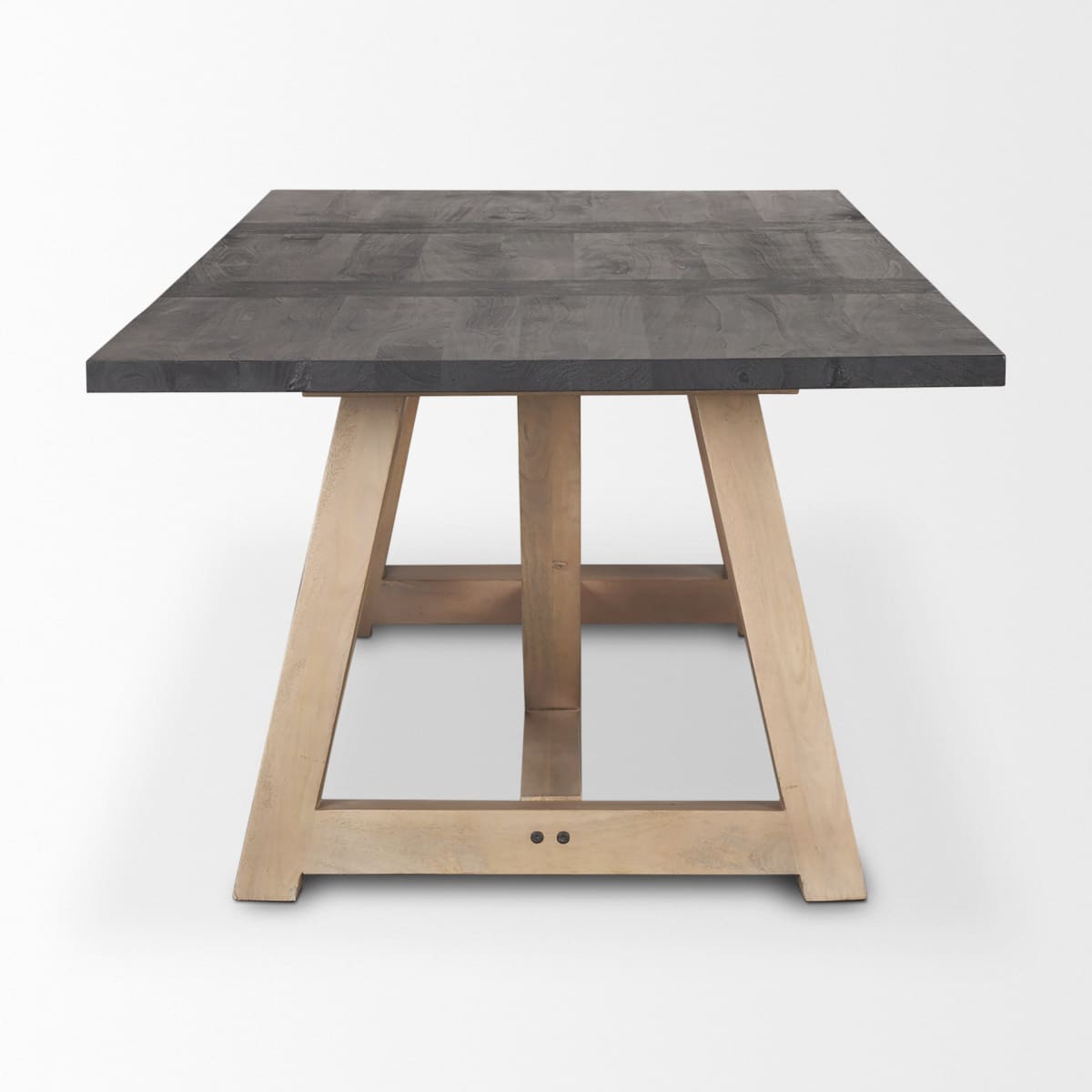 Rialto Dining Table Black | Brown | 84 x 42 - dining-table