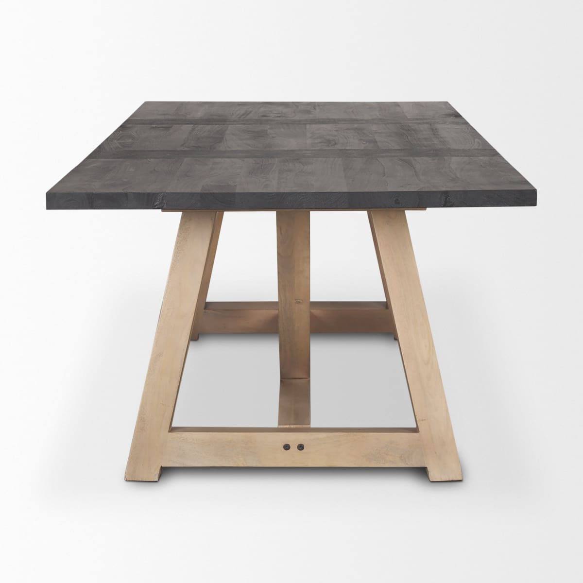 Rialto Dining Table Black | Brown | 84x42 - dining-table