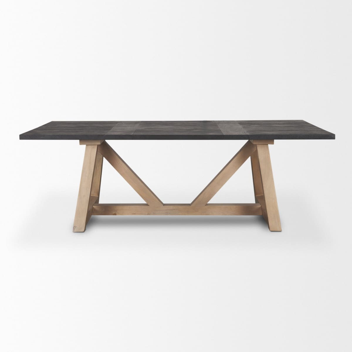 Rialto Dining Table Black | Brown | 96x42 - dining-table