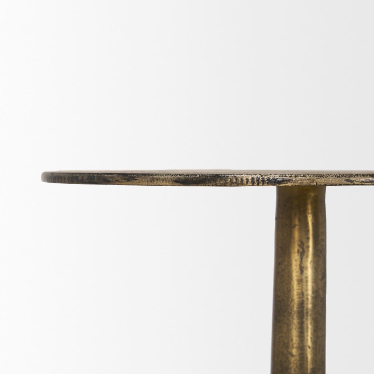 Risha Accent Table Gold Metal | Small - accent-tables