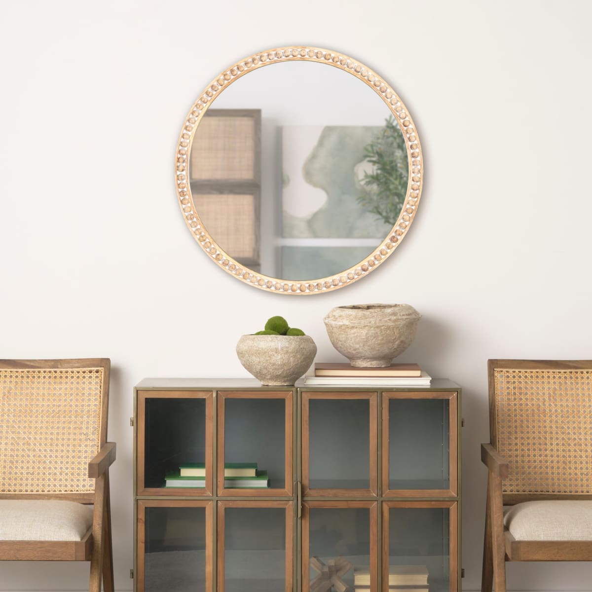 Roan Wall Mirror Light Brown - wall-mirrors-grouped