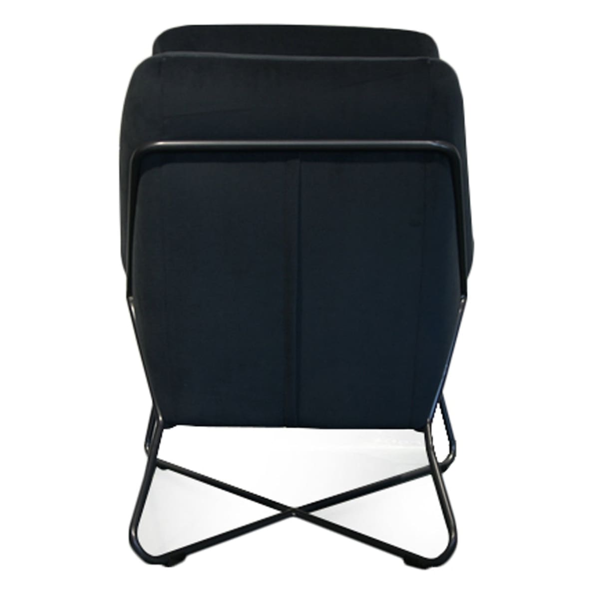 Romeo Lounge Chair - Dark Grey Velvet - lh-import-accent-club-chairs