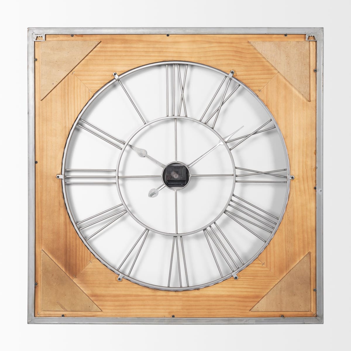 Rondell Wall Clock Gold Metal | Wood - wall-clocks