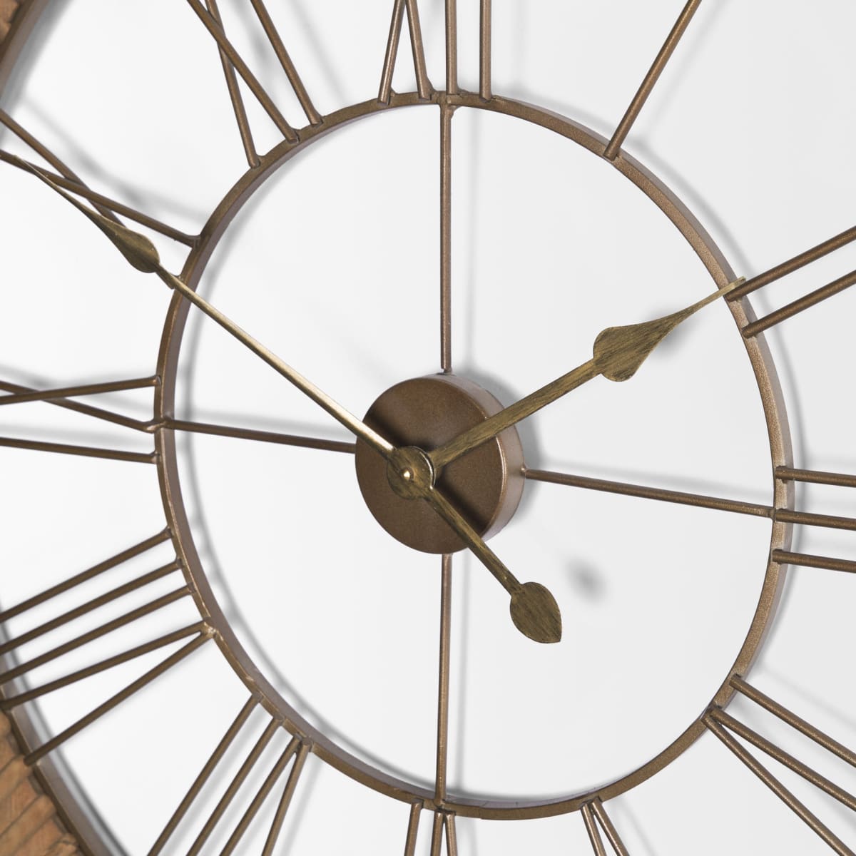 Rondell Wall Clock Gold Metal | Wood - wall-clocks