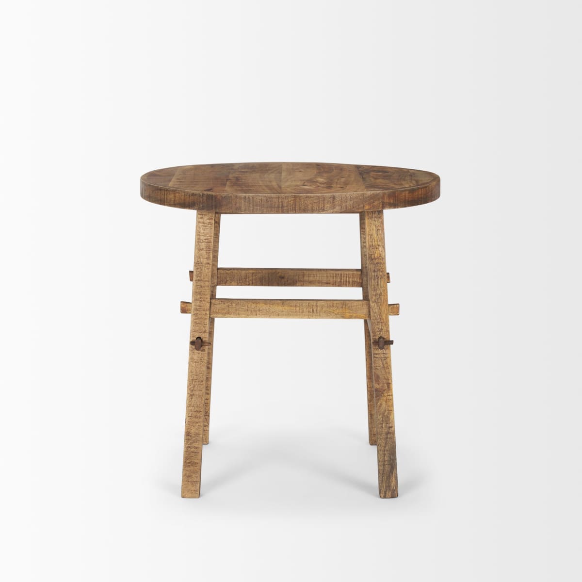 Rosie End Table Medium Brown | Large - accent-tables