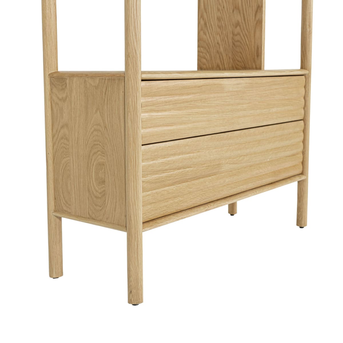 Runway Bookcase - Light Oak - lh-import-bookcases