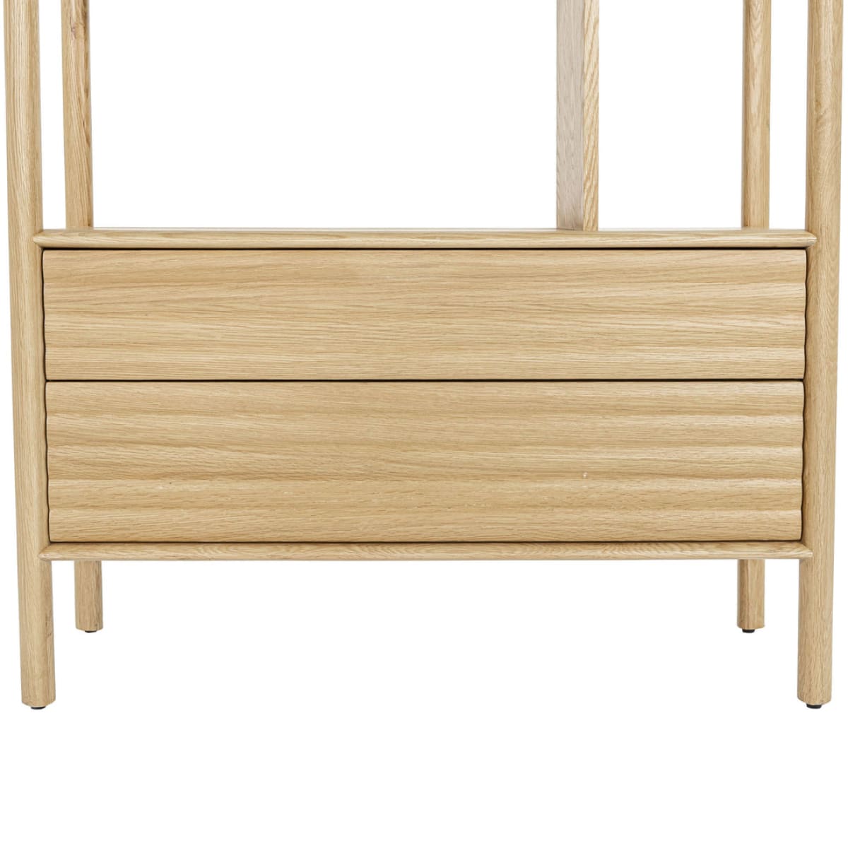 Runway Bookcase - Light Oak - lh-import-bookcases