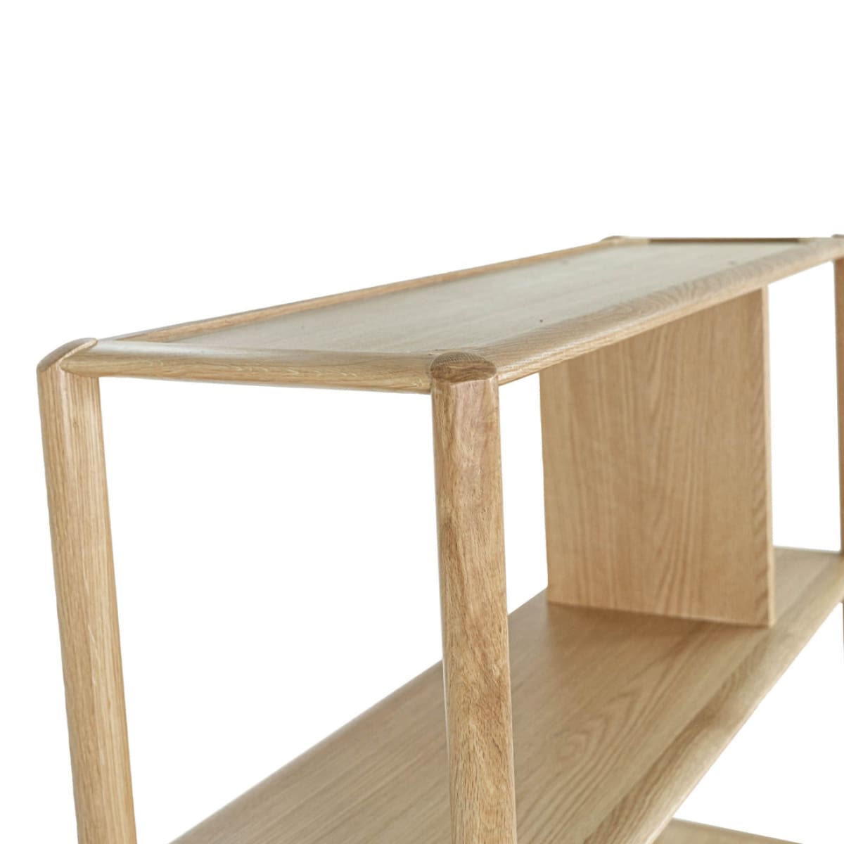 Runway Bookcase - Light Oak - lh-import-bookcases