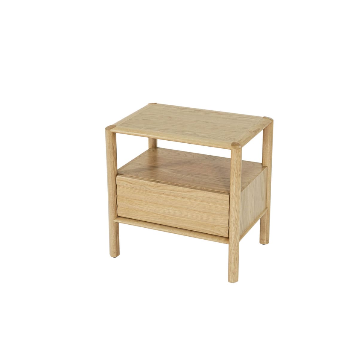 Runway Nightstand - Light Oak - lh-import-nightstands