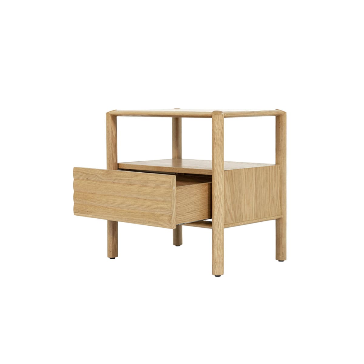 Runway Nightstand - Light Oak - lh-import-nightstands