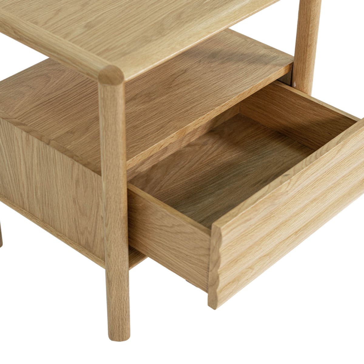 Runway Nightstand - Light Oak - lh-import-nightstands