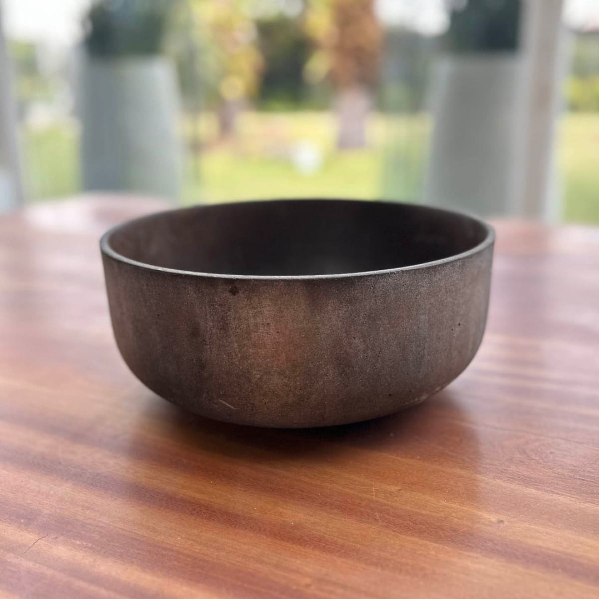 Rustic Bowl - Rustic Brown - lh-import-vases