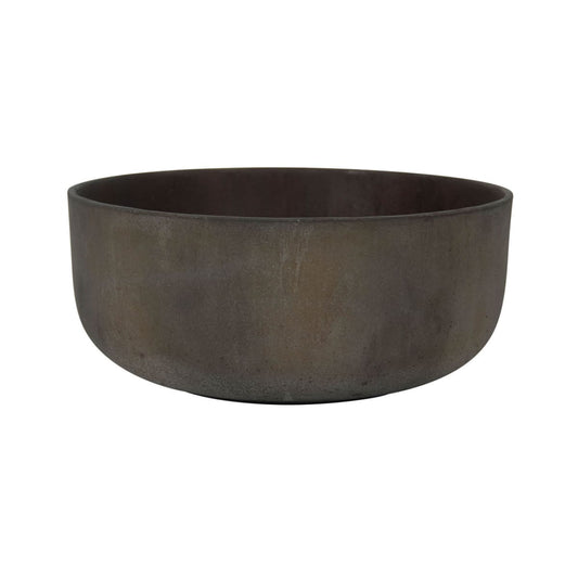 Rustic Bowl - Rustic Brown - lh-import-vases