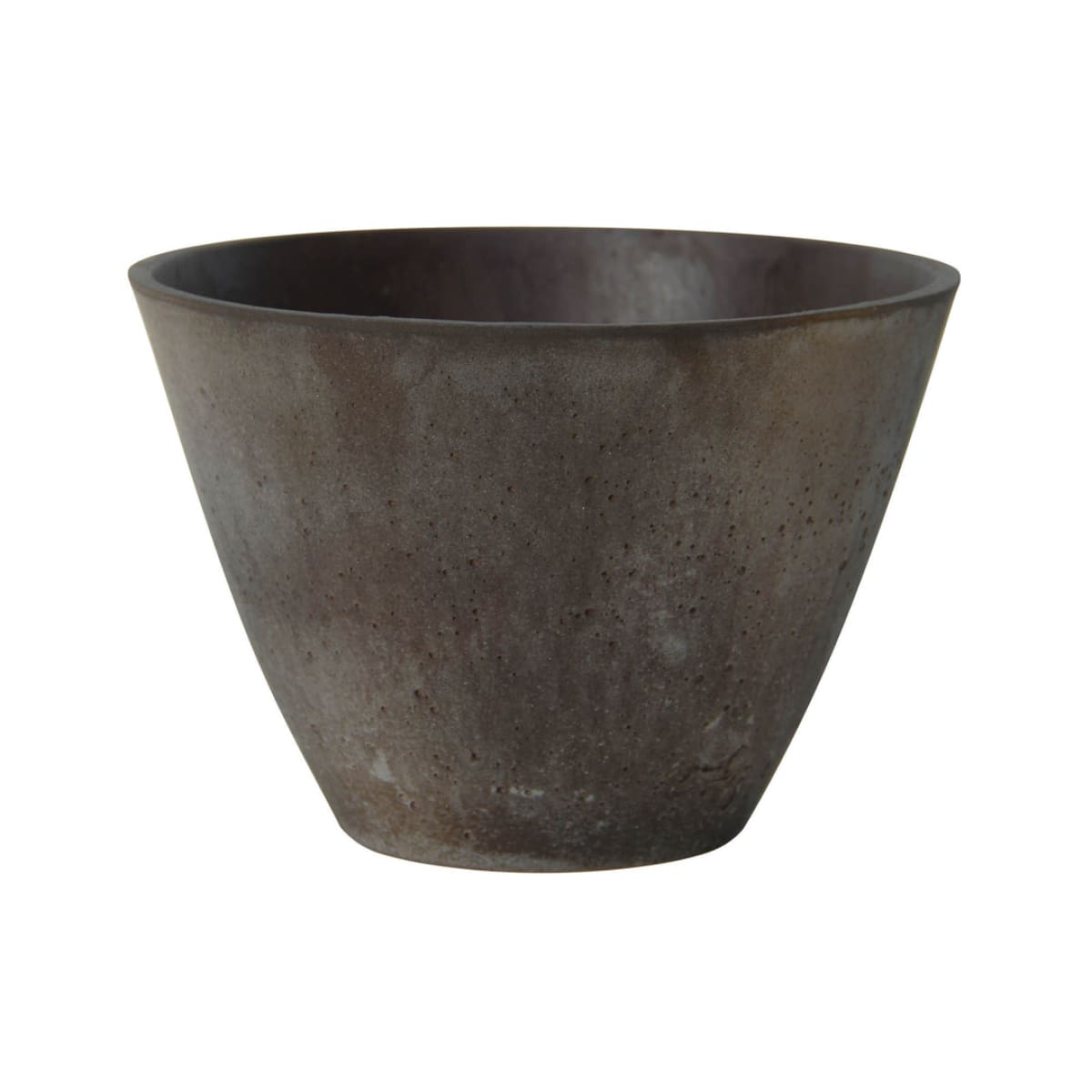 Rustic Conical Bowl - Rustic Brown - lh-import-vases