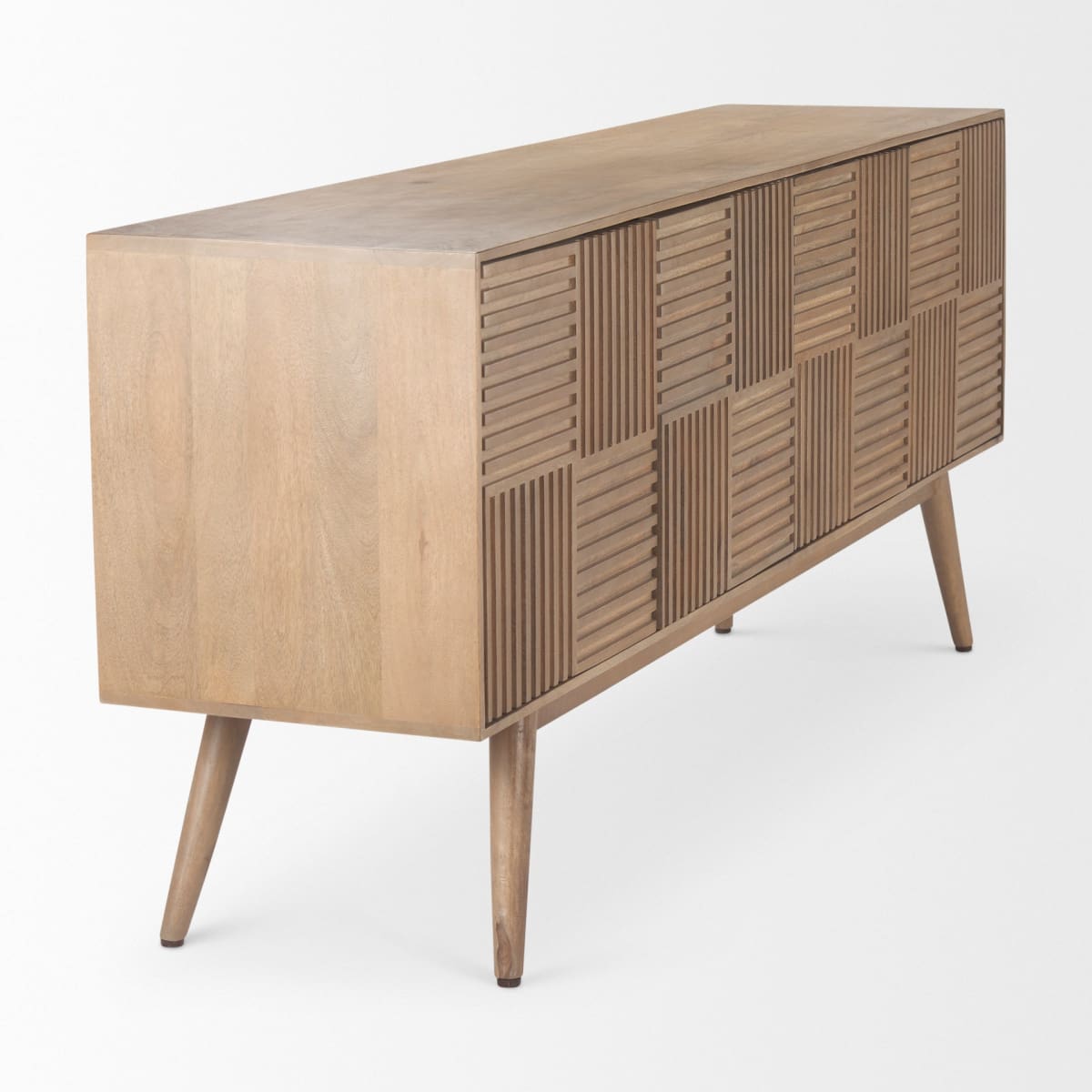Sable Sideboard Light Brown Wood - sideboards-and-buffets