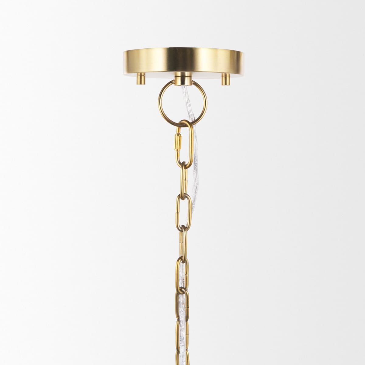 Sadah Pendant Light Glass | Gold Metal | Large - pendant-light