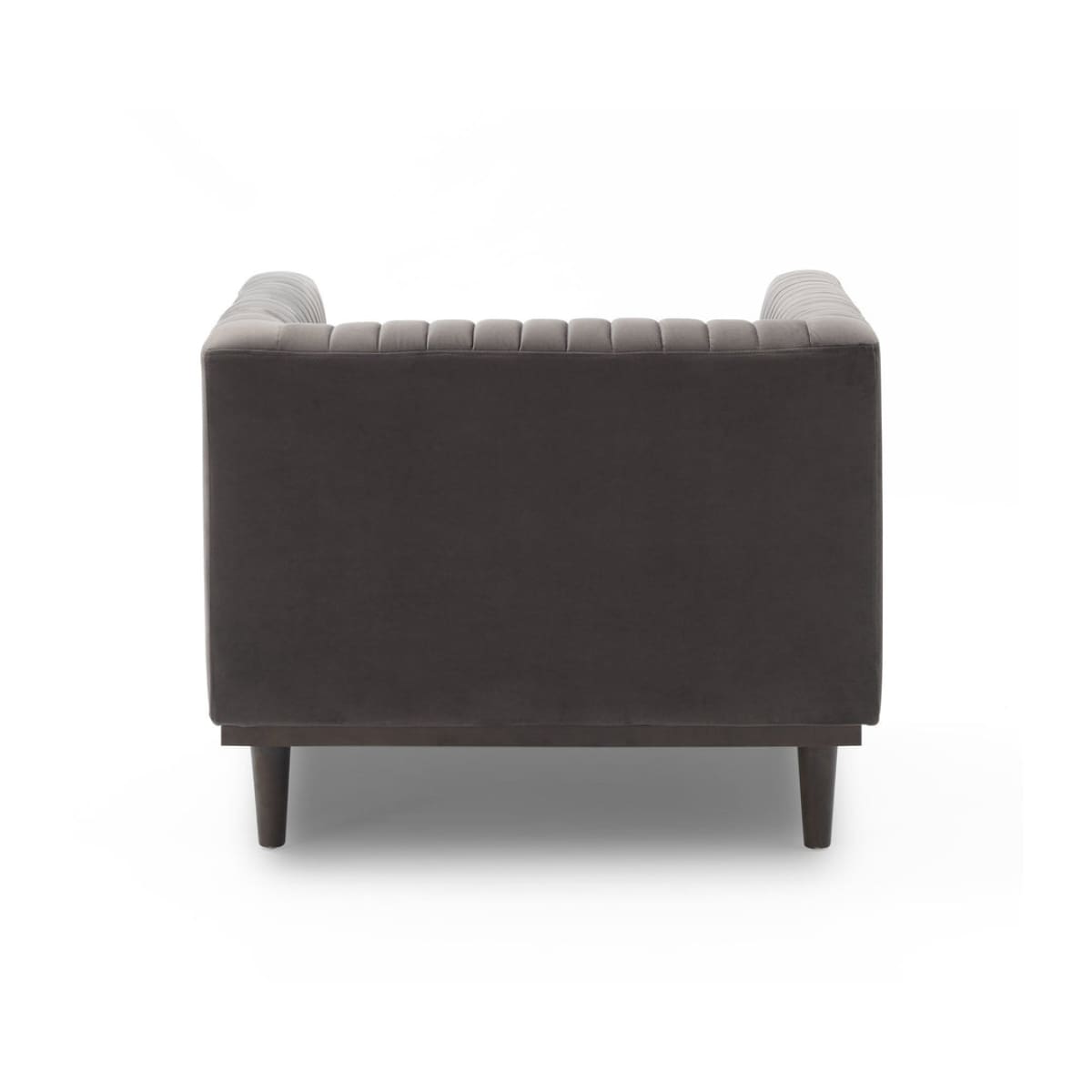 Sage Club Chair - Stone Grey Velvet - lh-import-accent-club-chairs