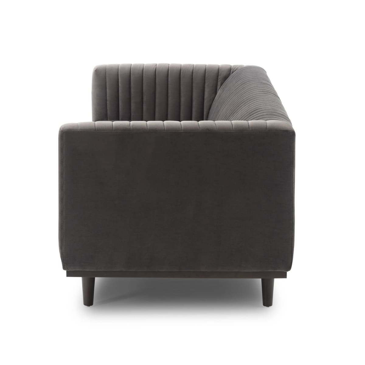 Sage Sofa - Stone Grey Velvet - lh-import-sofas