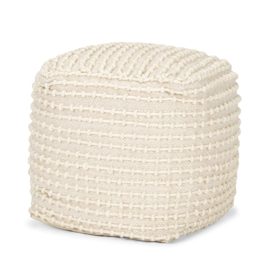 Sakaye Pouf Beige | Cream - poufs