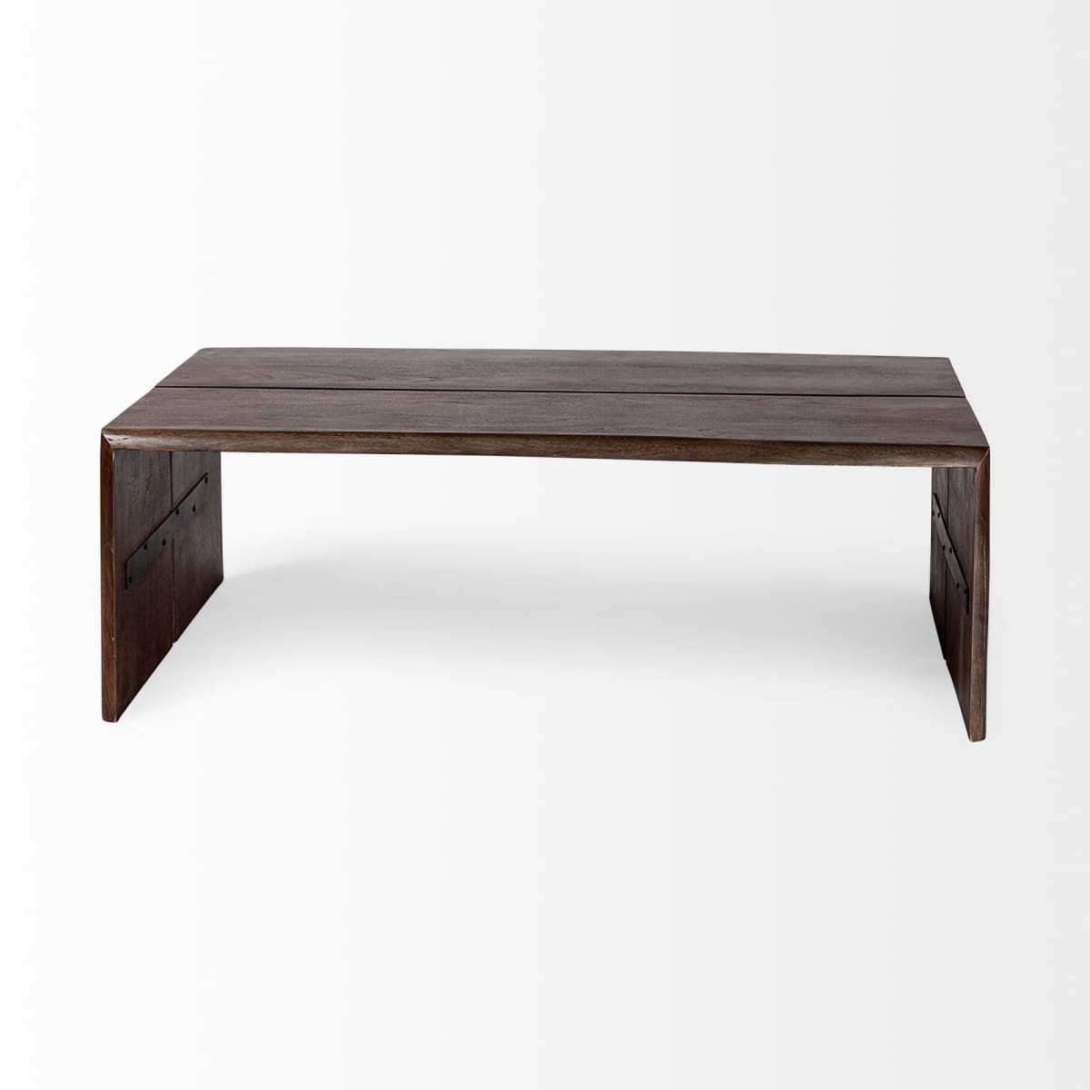 San Andreas Coffee Table Dark Brown Wood - coffee-tables