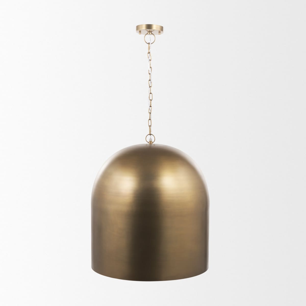 Sanne Pendant Light Gold Metal | Silver Foil | Large - pendant-light