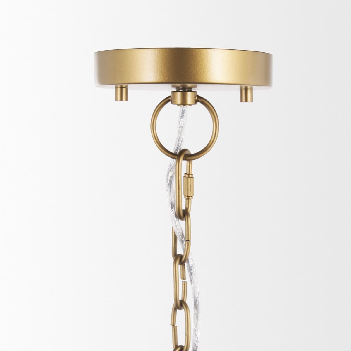 Sanne Pendant Light Gold Metal | Silver Foil | Large - pendant-light