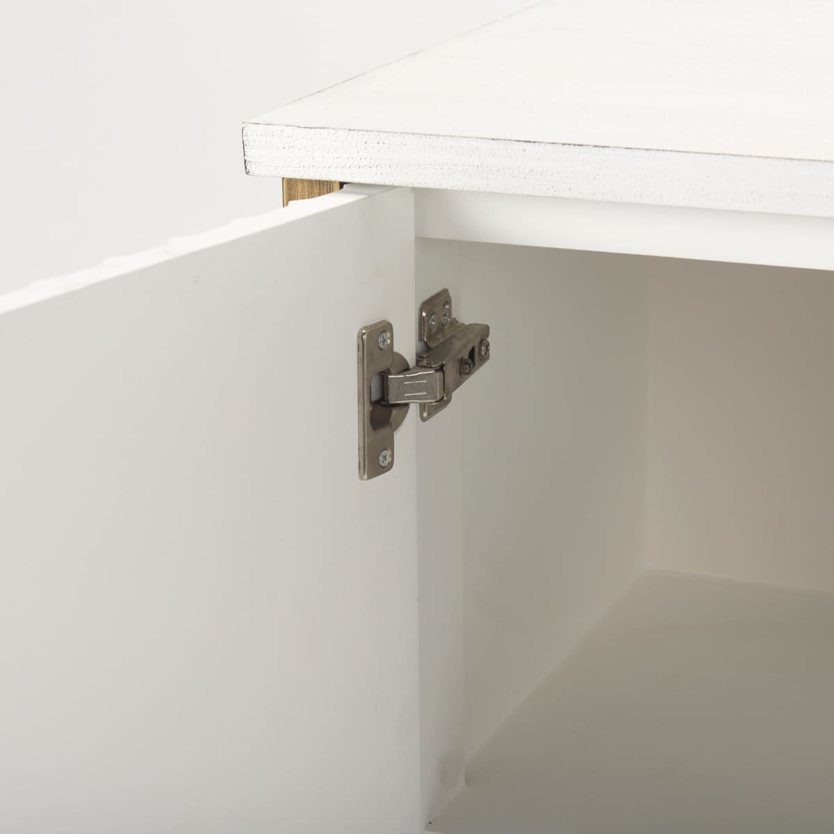 Savannah Gold Accent Cabinet 2 Door White | Gold Metal | 2 Door - acc-chest-cabinets