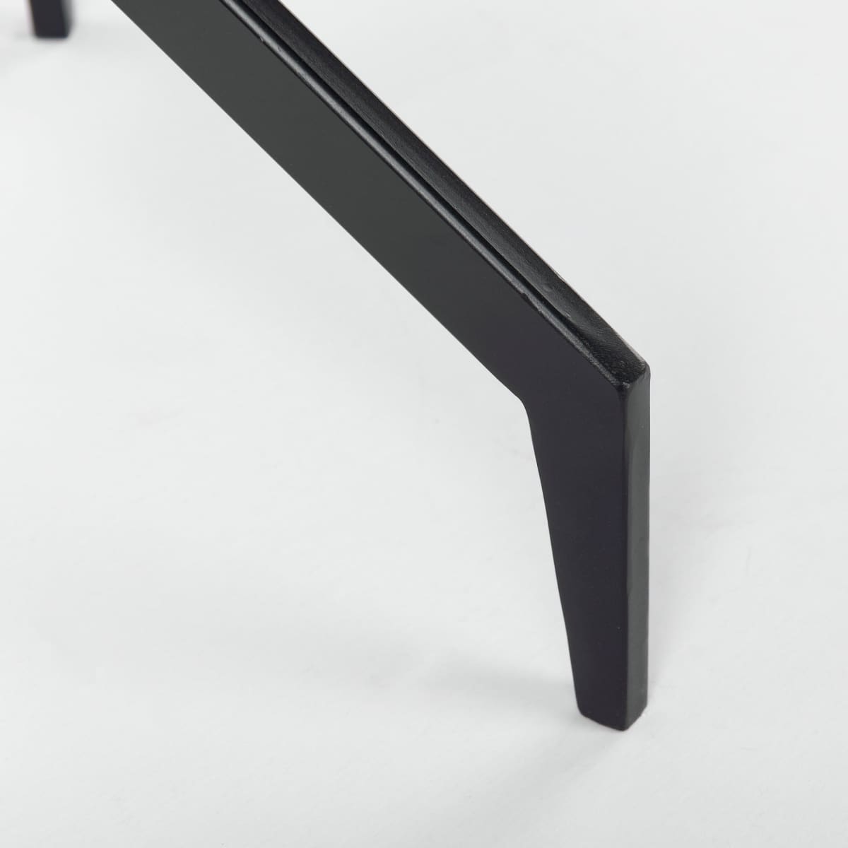 Serre Accent Table White Marble | Black Metal - end-and-side-tables